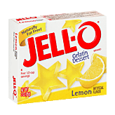 Jell-o Gelatin Dessert Lemon Left Picture